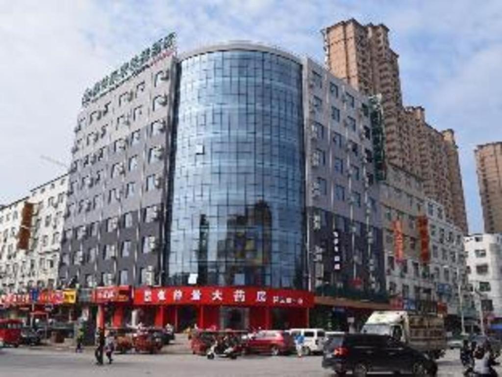 Greentree Inn Zhengzhou Xinzheng City Longhu Town Xiangyun Road Express Hotel Kültér fotó
