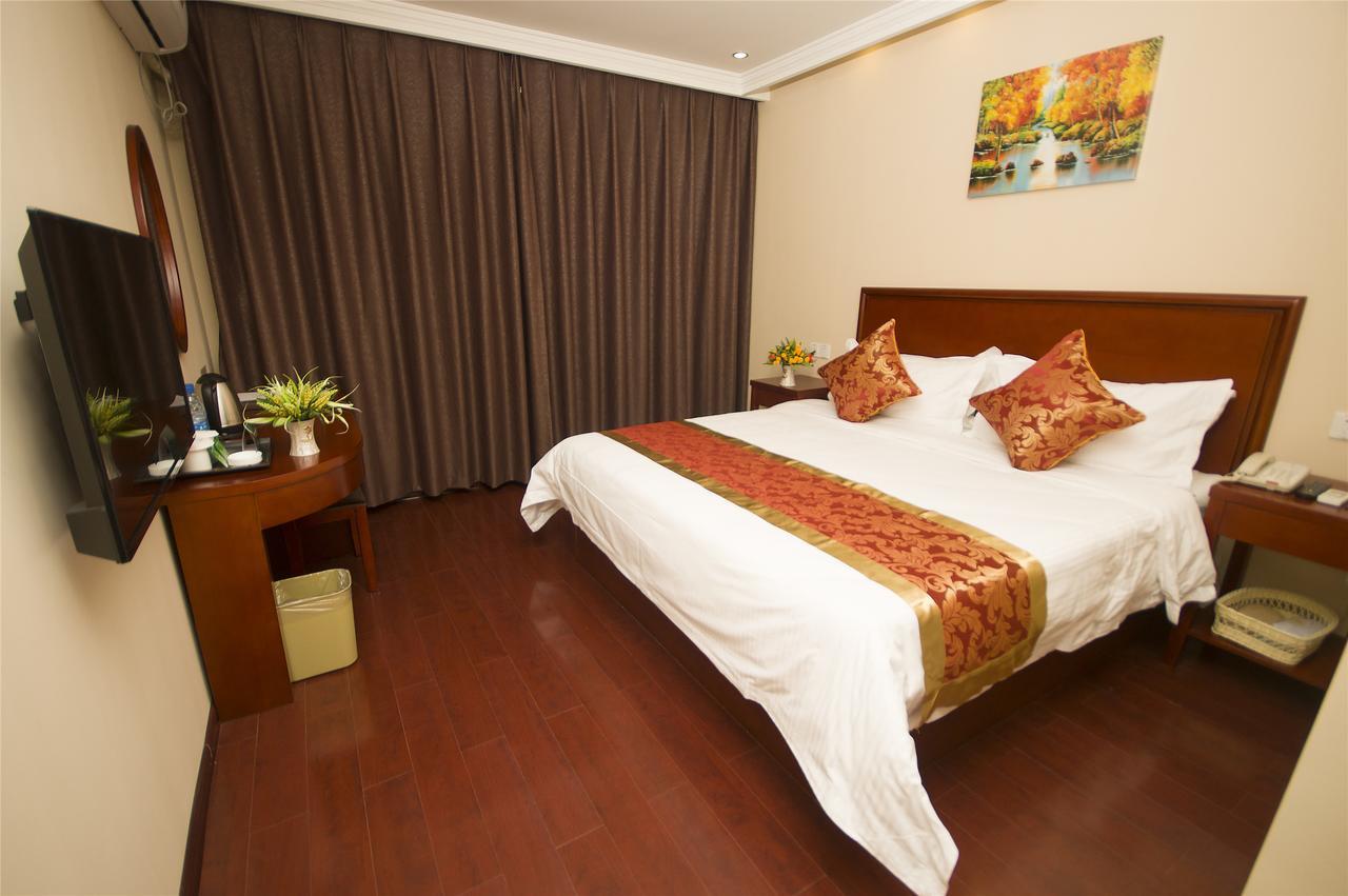 Greentree Inn Zhengzhou Xinzheng City Longhu Town Xiangyun Road Express Hotel Kültér fotó