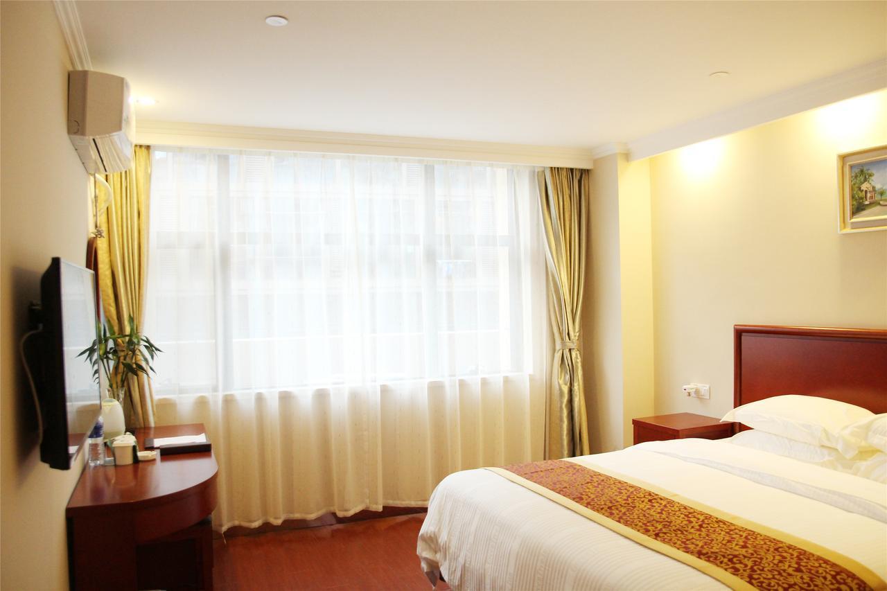 Greentree Inn Zhengzhou Xinzheng City Longhu Town Xiangyun Road Express Hotel Kültér fotó