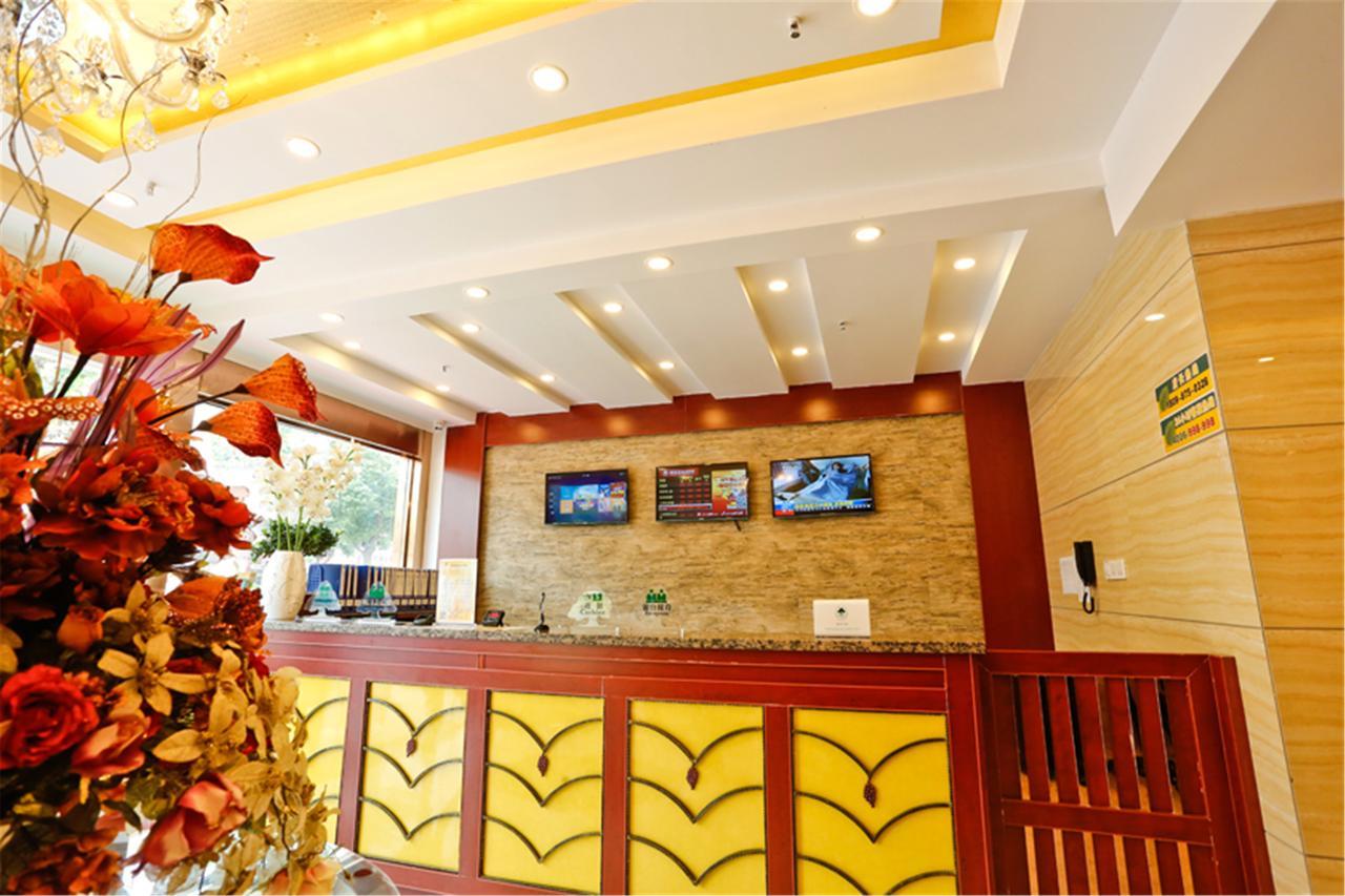 Greentree Inn Zhengzhou Xinzheng City Longhu Town Xiangyun Road Express Hotel Kültér fotó